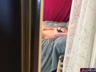 SEX Step-nephew caught peeping fucks horny step-aunt Video